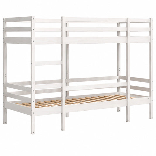 Lit gain de place, 75 x 190 cm, coloris blanc, pour la chambre